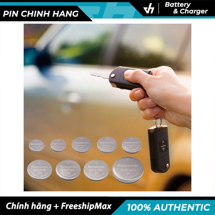 Vỉ 1 Pin Panasonic CR2025 Lithium 3V chín hãng (Pin CMOS, đồng hồ, remote, smartkey, v.v...) - Hình ảnh 3