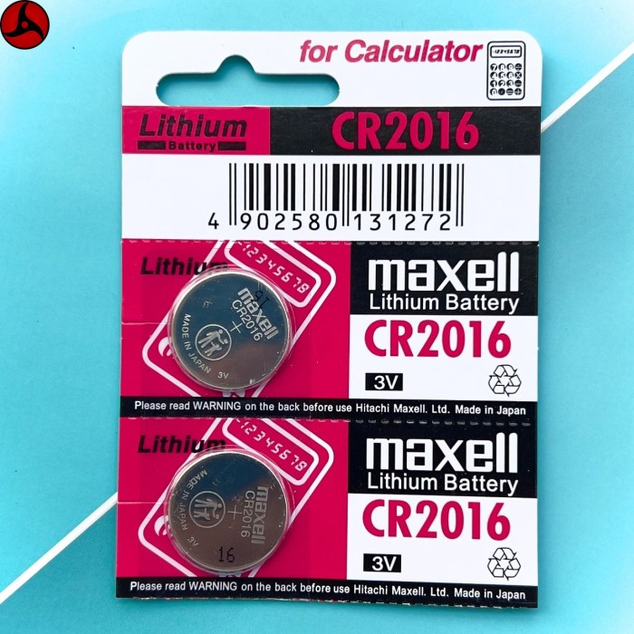 Vỉ 5 Viên Pin CR2016 Maxell Nhật Bản Lithium 3V - Hình ảnh 5
