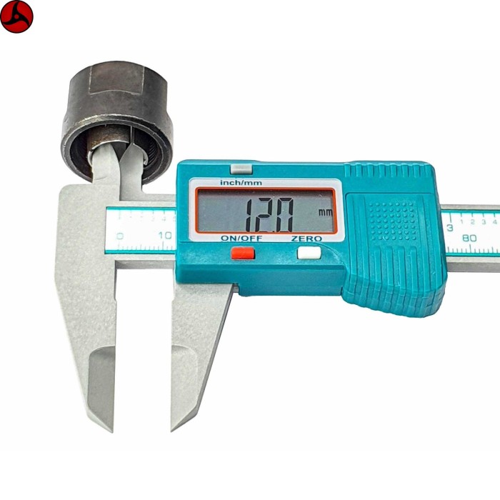 Thước kẹp điện tử thân nhựa 150mm TOTAL TMT331501 - kỹ thuật số, dùng pin CR2032, độ chính xác cao, do từ 0.1mm - Hình ảnh 5