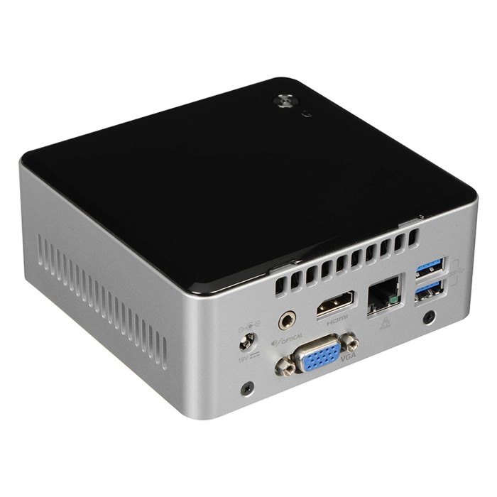 Mini PC Intel NUC NUC5PPYH - Pentium N3700 -Win 10 home - Hàng Chính Hãng ( chưa bao gồm ổ lưu trữ (SSD / HDD) và RAM.) - Hình ảnh 2