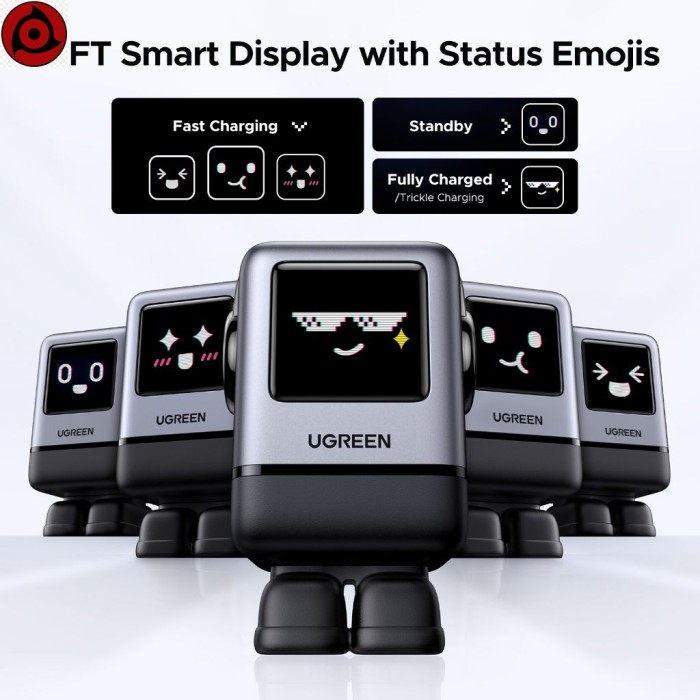 Bộ sạc UGREEN Uno GaN 100W, loại C, PD, USB, 4 cổng, Robot nhỏ, sạc nhanh cho iPhone 16 15 pro max SAMSUNG S24 Ultra - Hình ảnh 3