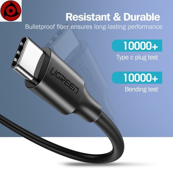 Cáp dữ liệu sạc nhanh USB C sang Type-C 60W của UGREEN - Hình ảnh 6