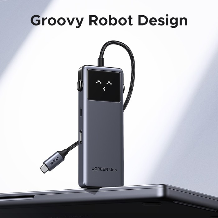 Hub chuyển đổi Type C Ugreen 6 in 1 35998 | Thiết kế Robot | Truyền tải nhanh chóng | Bảo Hành 18 Tháng - Hình ảnh 9