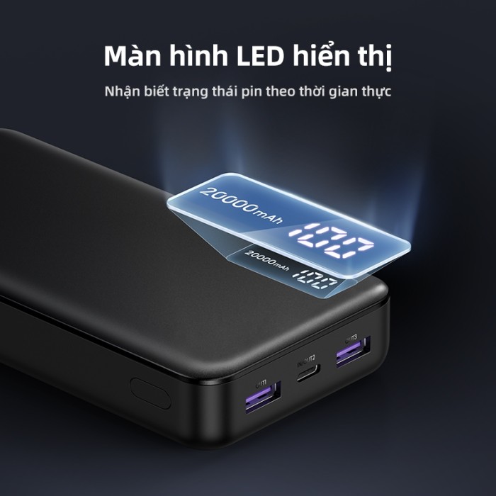 Pin dự phòng UGREEN 20000mAh/10000mAh PD20W Sạc nhanh cho điện thoại Android|Bảo hành 18 tháng - Hình ảnh 6