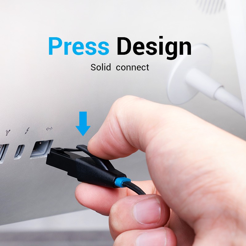 Dây Cáp Mạng Vention Cat6 1000Mbps Tốc Độ Cao Gigabit Lan Cat 6 Dành Cho Laptop PS 4 RJ45 - Hình ảnh 4