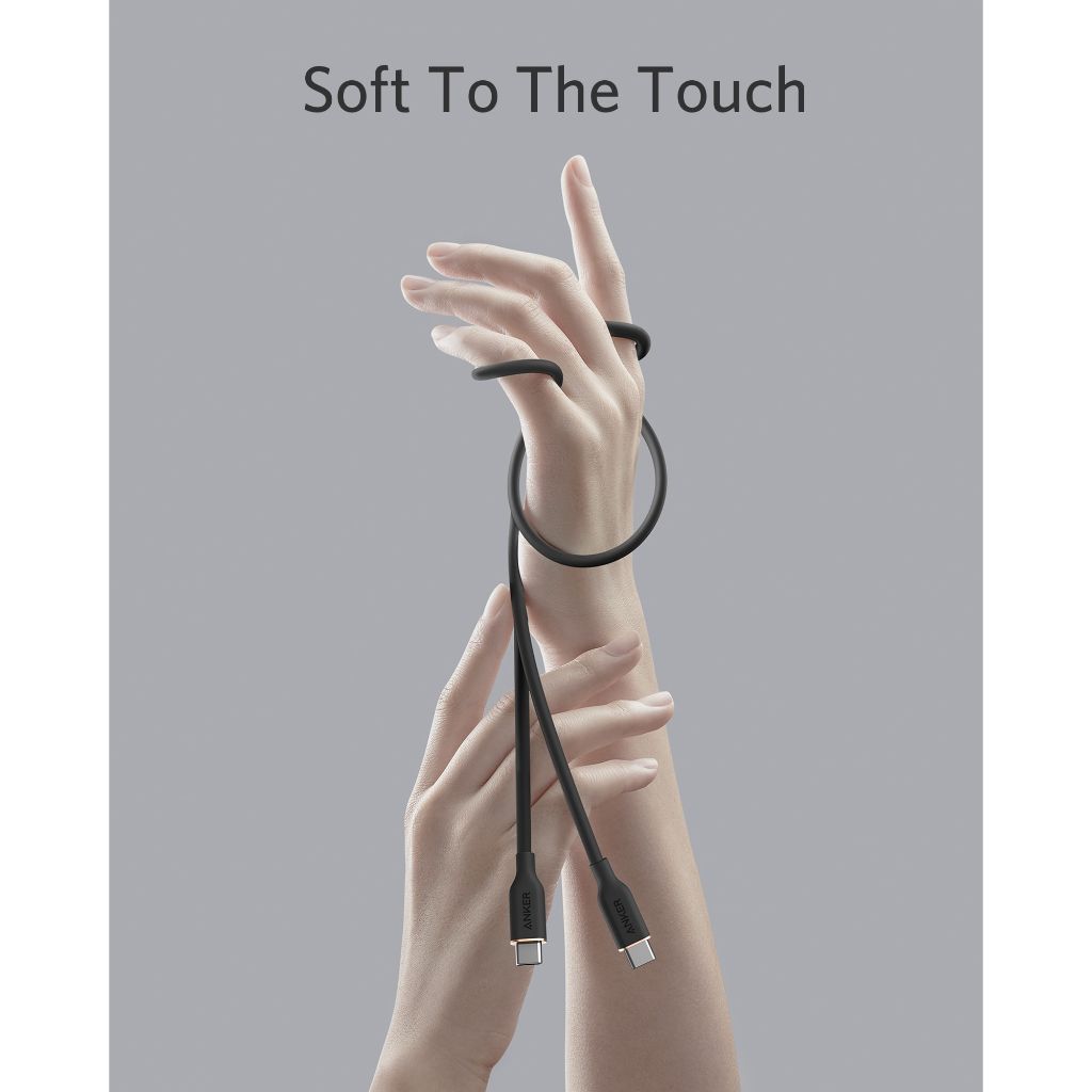 Bộ sạc nhanh Anker Zolo cho iPhone 15-16 series và Android- Củ 30W 1C & Cáp CtoC Silicone 100W dài 0.9m- A2698+ A8552 - Hình ảnh 7