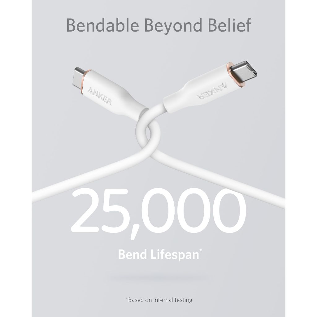 Bộ sạc nhanh Anker Zolo cho iPhone 15-16 series và Android- Củ 30W 1C & Cáp CtoC Silicone 100W dài 0.9m- A2698+ A8552 - Hình ảnh 4