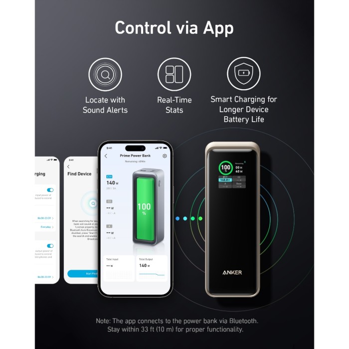 [chỉ giao TPHCM] Pin Dự Phòng Anker Prime 27.650mAh Công suất 250W 3 cổng 2C1A Màn hình led thông minh - A1340 - Hình ảnh 4