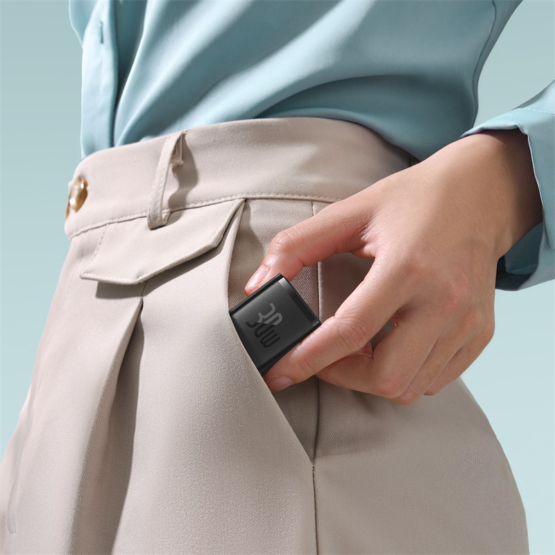 Cốc Sạc Baseus Mini Usb C Qc3.0 Pd 30w Sạc Nhanh Cho Điện Thoại - Hình ảnh 5