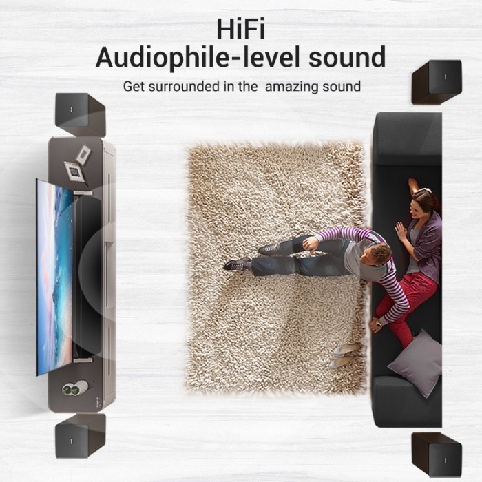 Cáp HDMI 2.1 Vention tốc độ cao 48Gbps 8K@60Hz chuyển đổi DR Dolby Atmos eARC - Hình ảnh 7