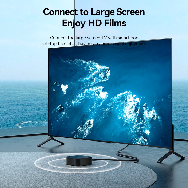 Vention Cáp HDMI Tốc Độ Cao 4K 60Hz 30Hz 18Gbps 3D Cho PS3 / 4 / 4 pro Nintendo Switch TV - Hình ảnh 3