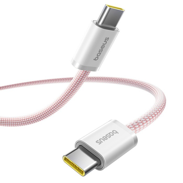 Cáp Baseus 100W PD USB C Sang USB Type C Cho Điện Thoại 15 Sạc Nhanh Cho Macbook Samsung - Hình ảnh 2