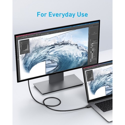 Cáp chuyển đổi Anker HDMI to HDMI Cord dài 1.8m - A8742