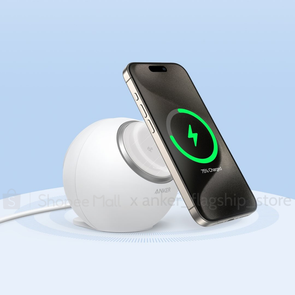 Trạm sạc để bàn Anker 637 MagGo 65W 8in1 (1 sạc từ tính+3 ổ cắm AC+2 cổng USB-A+2 cổng USB-C) A9137 - Hình ảnh 6