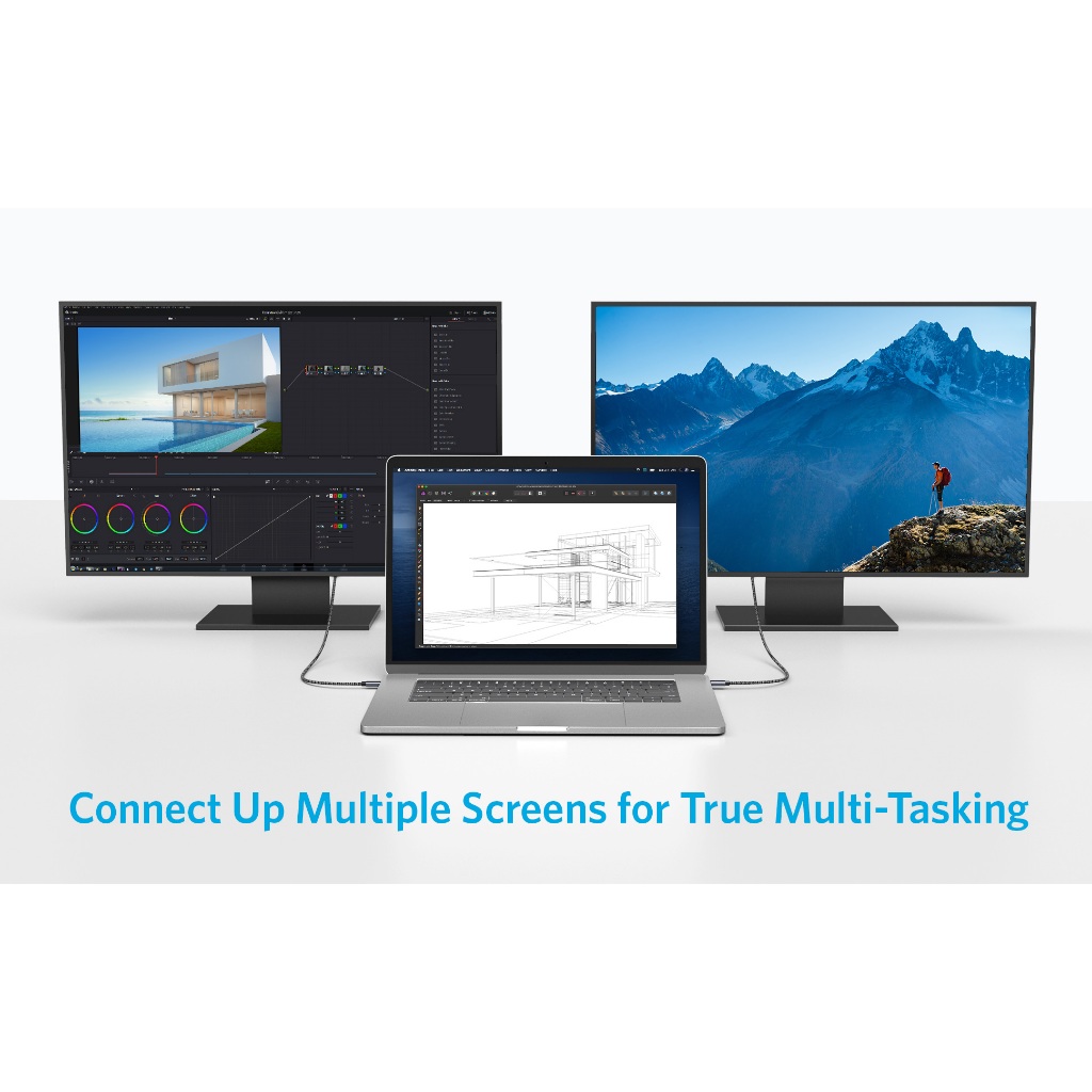 Cáp chuyển đổi Anker USB-C to HDMI dài 1.8m- A8730 - Hình ảnh 4